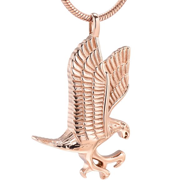 ijd10077 volant rose gold eagle memorial urn necklace 316l stainless steel women men keepsake cremation jewelry hold pet ashes, Silver
ijd10077 volant rose gold eagle memorial urn necklace 316l stainless steel women men keepsake cremation jewelry hold pet ashes, Silver
