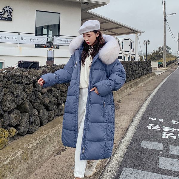 2019 winter cotton-padded clothes woman long fund overknee cotton thickening cotton-padded jacket ins bread serve loose coat, Black
2019 winter cotton-padded clothes woman long fund overknee cotton thickening cotton-padded jacket ins bread serve loose coat, Black