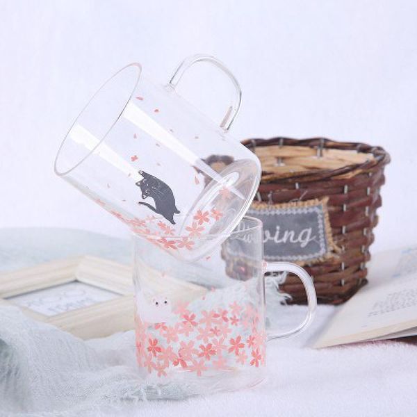 creative cute cat cup cartoon cup printing creative female office hand glass cup heat resistant high temperature glass
creative cute cat cup cartoon cup printing creative female office hand glass cup heat resistant high temperature glass