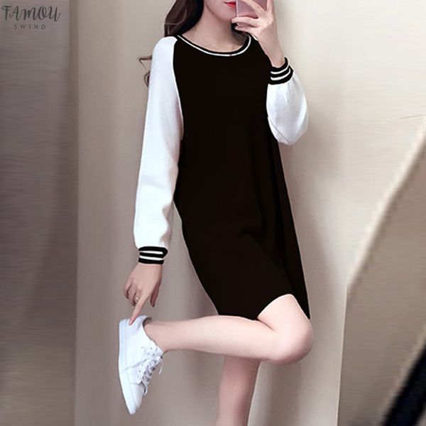 fall knitted dress korean women autumn long sleeves mini hoodie dress elegant ladies girls baggy party dress black pink vestidos, Black;gray
fall knitted dress korean women autumn long sleeves mini hoodie dress elegant ladies girls baggy party dress black pink vestidos, Black;gray