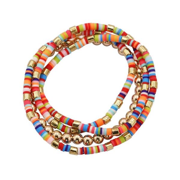 2020 charm bracelet bohemian metal bead bracelet multi-layer rice bead color block elastic jewelry wholesale, Black
2020 charm bracelet bohemian metal bead bracelet multi-layer rice bead color block elastic jewelry wholesale, Black