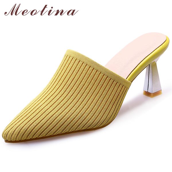 meotina women mules shoes high heels stretch kitten heels party shoes elegant extreme high heel slippers female large size 34-43, Black
meotina women mules shoes high heels stretch kitten heels party shoes elegant extreme high heel slippers female large size 34-43, Black