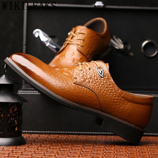 mens dress shoes genuine leather crocodile shoes wedding men coiffeur formal men sapato social masculino sepatu pria, Black
mens dress shoes genuine leather crocodile shoes wedding men coiffeur formal men sapato social masculino sepatu pria, Black