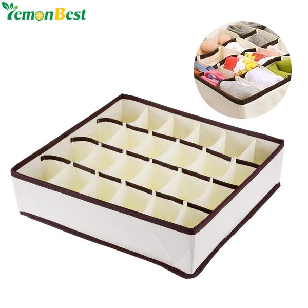 24 cells non-woven fabric folding bra underwear storage box 33.5*31*9cm home storage socks ties organizer bags closet divider
24 cells non-woven fabric folding bra underwear storage box 33.5*31*9cm home storage socks ties organizer bags closet divider