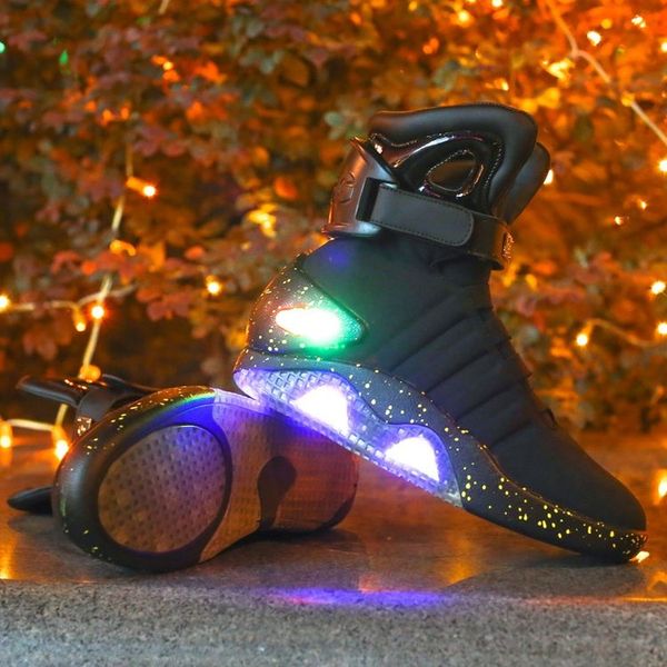 ankle boots for men back to the future boot led light up back to the future shoes zapatillas glowing cosplay men warrior shoe, Black
ankle boots for men back to the future boot led light up back to the future shoes zapatillas glowing cosplay men warrior shoe, Black