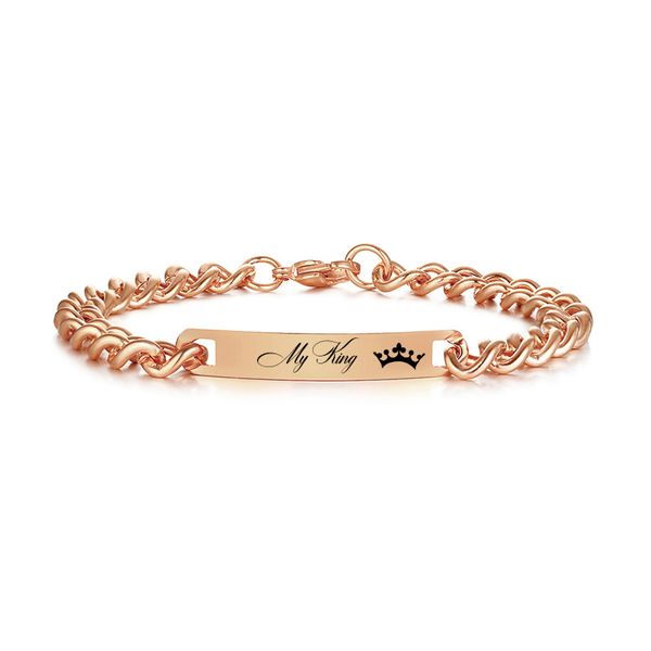 personalized 585rose gold chains bracelet custom name coordinate stainless steel link couples bar bracelet for women men, Golden;silver
personalized 585rose gold chains bracelet custom name coordinate stainless steel link couples bar bracelet for women men, Golden;silver