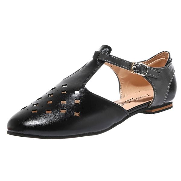 women low-heeled sandals roman style solid color pointed women's shoes buckle flat summer outdoor casual fashion sandals, Black
women low-heeled sandals roman style solid color pointed women's shoes buckle flat summer outdoor casual fashion sandals, Black