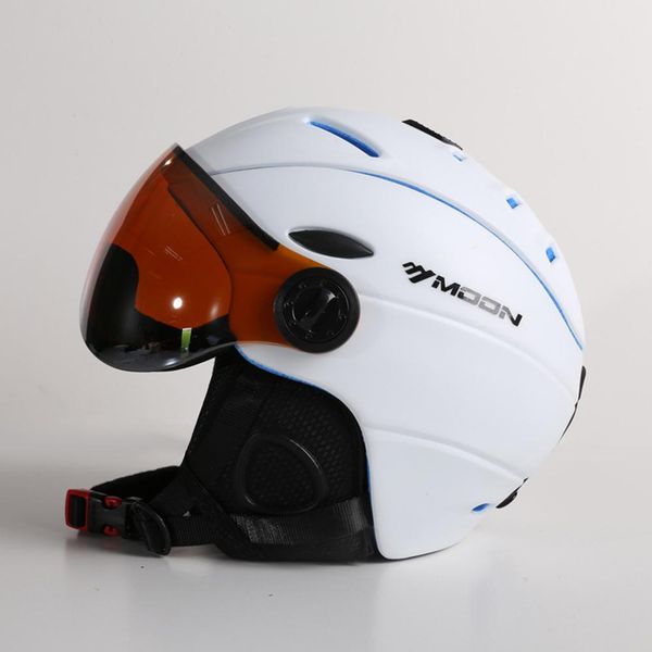 men women sliding goggles snow helmet one-piece safety thick warm skiing protection equipment
men women sliding goggles snow helmet one-piece safety thick warm skiing protection equipment