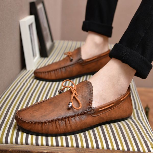 мода повседневная обувь мужчины осень повседневная кожа loafer мягкие flats вождение обувь мужской мокасины итальянская кожа скольжения на h, Black
мода повседневная обувь мужчины осень повседневная кожа loafer мягкие flats вождение обувь мужской мокасины итальянская кожа скольжения на h, Black