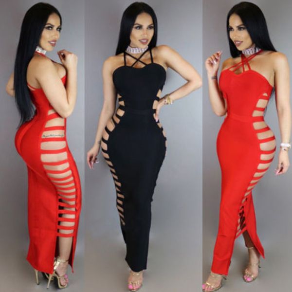 2020 new women summer holiday long dress ladies so party sleeveless sundress black red dresses, Black;gray
2020 new women summer holiday long dress ladies so party sleeveless sundress black red dresses, Black;gray