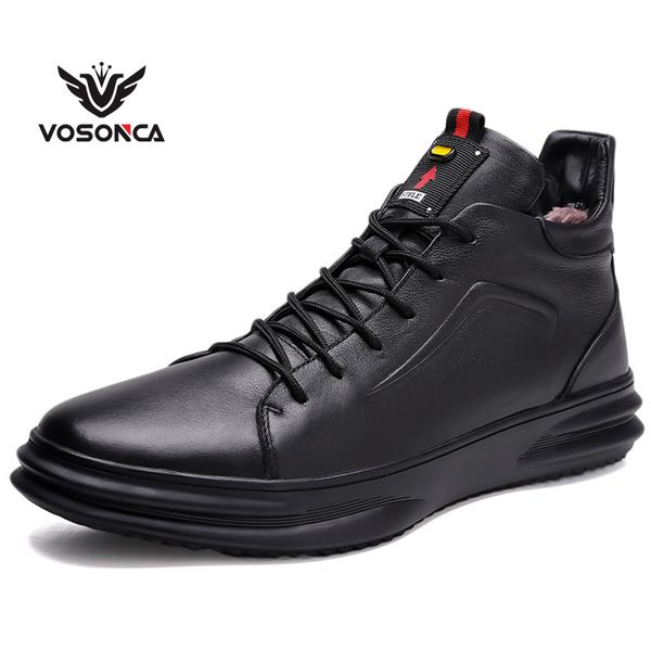 vosonca men shoes cow leather casual shoes men flats middle-plus velvet without velvet can choose, Black
vosonca men shoes cow leather casual shoes men flats middle-plus velvet without velvet can choose, Black