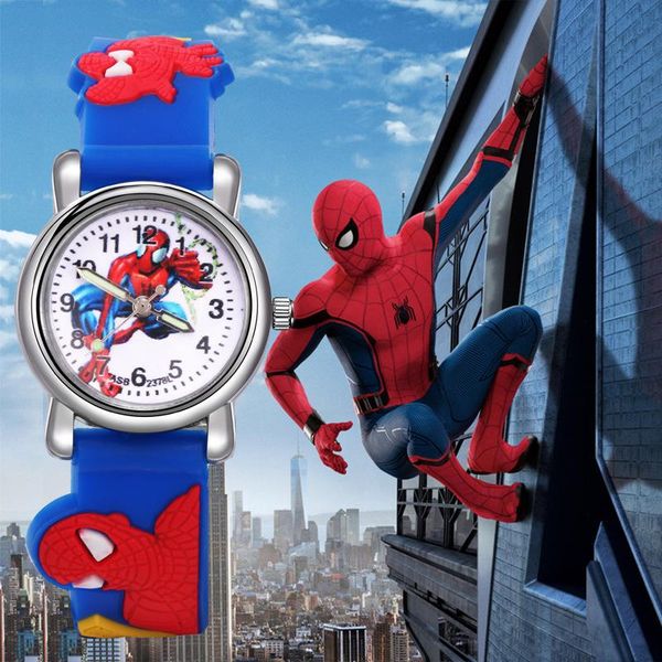 kids watches boys spiderman children's cartoon watch silicone sports quartz wrist watches gifts for boys montre enfant garcon cgffh, Blue
kids watches boys spiderman children's cartoon watch silicone sports quartz wrist watches gifts for boys montre enfant garcon cgffh, Blue