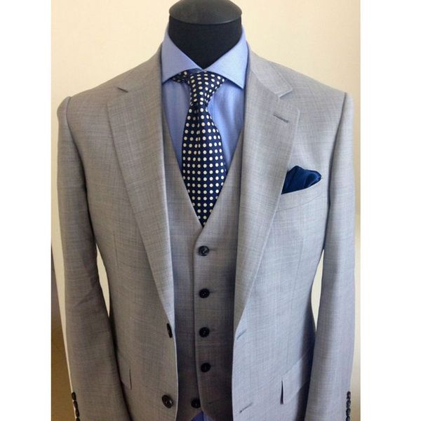 grey real p groomsmen groom tuxedos custom made men suits wedding man blazer 3 pieces(jacket+pants+vest+tie, White;black
grey real p groomsmen groom tuxedos custom made men suits wedding man blazer 3 pieces(jacket+pants+vest+tie, White;black
