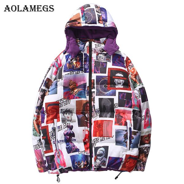 aolamegs down jacket men picture printed thick winter jacket men zipper stand collar parkas fashion windproof coat mens winter, Black
aolamegs down jacket men picture printed thick winter jacket men zipper stand collar parkas fashion windproof coat mens winter, Black