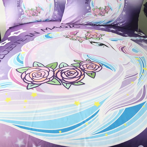 beddingoutlet cartoon unicorn kids bedding set king rose floral duvet cover girly home textiles purple bedclothes 3pcs drop ship
beddingoutlet cartoon unicorn kids bedding set king rose floral duvet cover girly home textiles purple bedclothes 3pcs drop ship