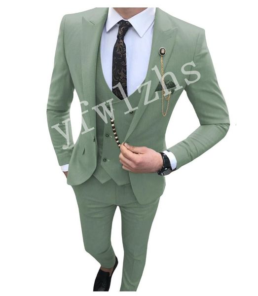 красивый one button groomsmen пик нагрудные groom tuxedos мужские костюмы свадебные / выпускной вечер / ужин шафер blazer (куртка + штаны, Black;gray
красивый one button groomsmen пик нагрудные groom tuxedos мужские костюмы свадебные / выпускной вечер / ужин шафер blazer (куртка + штаны, Black;gray
