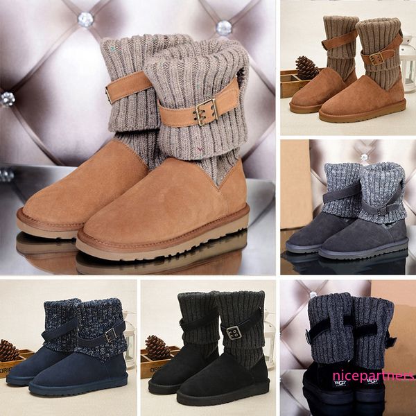 2019 wgg 1003175 sweater knee boots ankle boots australia classic brand womens girl knitting wool tie black grey blue winter snow boots 
2019 wgg 1003175 sweater knee boots ankle boots australia classic brand womens girl knitting wool tie black grey blue winter snow boots