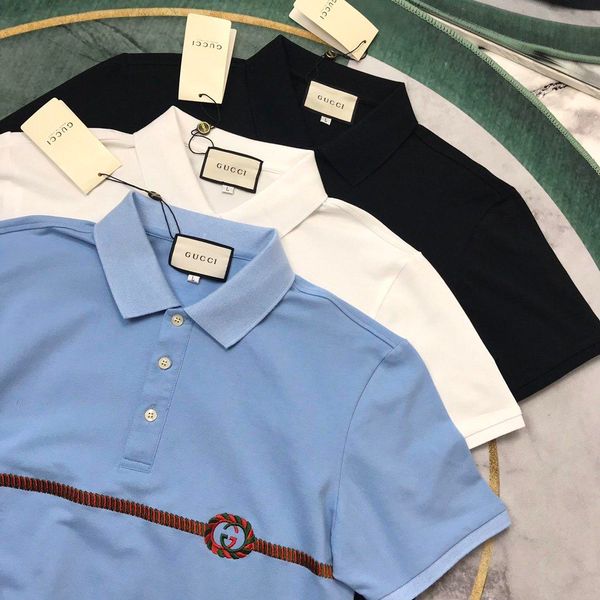 20ss new luxurious brand guchi embroidery girdle polo designer tshirts short sleeve spring tee breathable shirt streetwear outdoor tshirt, White
20ss new luxurious brand guchi embroidery girdle polo designer tshirts short sleeve spring tee breathable shirt streetwear outdoor tshirt, White
