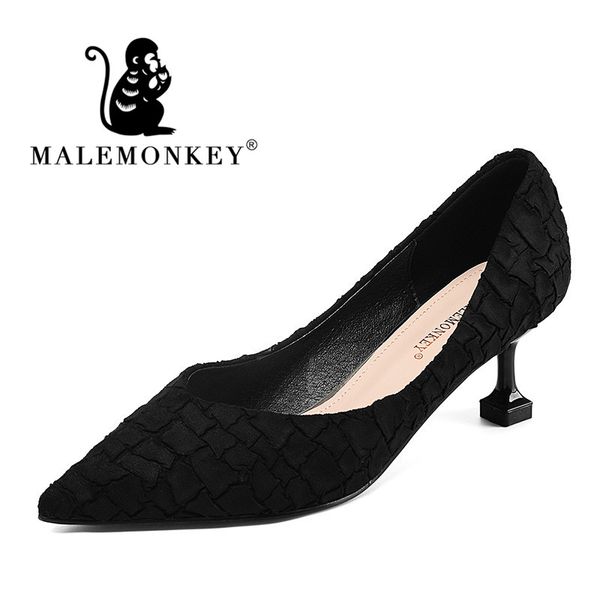 malemonkey designers 2020 new fashion women shoes vintage comfortable rubber pointed toe thin heels, Black
malemonkey designers 2020 new fashion women shoes vintage comfortable rubber pointed toe thin heels, Black