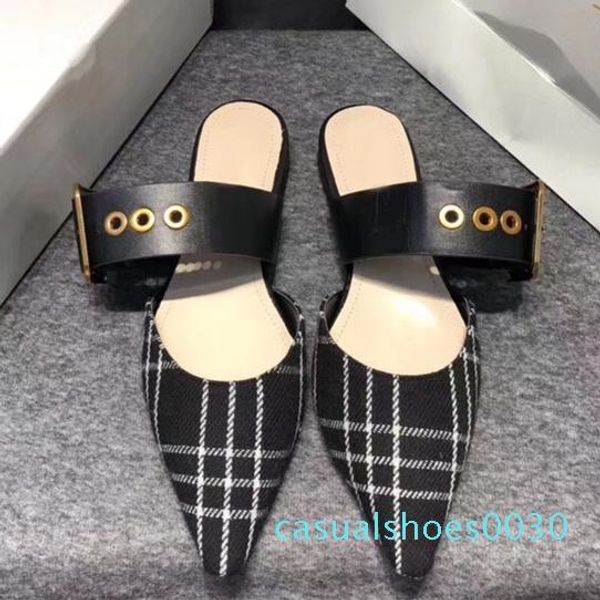 designer women tulle flat sandals embroidered slingba cks flats slippers slides polka dots lady casual shoes sandalias ck c30, Black
designer women tulle flat sandals embroidered slingba cks flats slippers slides polka dots lady casual shoes sandalias ck c30, Black