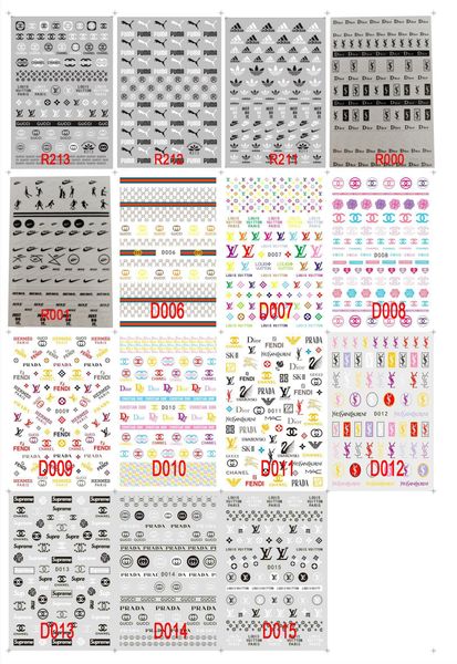 popular nail manicure sticker brand logo letter nail sticker back glue adhesive diy decals foil manicure nail art sticker good fashion, Black
popular nail manicure sticker brand logo letter nail sticker back glue adhesive diy decals foil manicure nail art sticker good fashion, Black