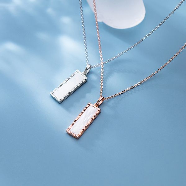 1pc shell rectangle geometric pendant necklace 100% real. 925 sterling silver fine jewelry gtlx2126
1pc shell rectangle geometric pendant necklace 100% real. 925 sterling silver fine jewelry gtlx2126