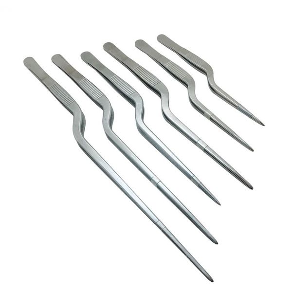 multiple specifications professional chef plating tweezer tongs serving presentation stainless steel offset chef kitchen tool
multiple specifications professional chef plating tweezer tongs serving presentation stainless steel offset chef kitchen tool