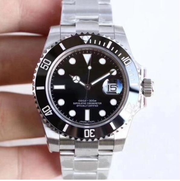 U1 Factory Hot Wristwatches Sapphire Black Ceramic Bezel Stainless Steel 40mm 116610LN 116610 Automatic Mechanical Mens Men Watch Watches
U1 Factory Hot Wristwatches Sapphire Black Ceramic Bezel Stainless Steel 40mm 116610LN 116610 Automatic Mechanical Mens Men Watch Watches