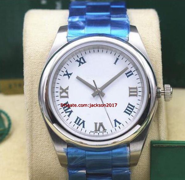 christmas gift 5 styles 03 unused 40mm steel bracelet perpetual watch model 116000 index dial automatic mechanical men watches, Slivery;brown
christmas gift 5 styles 03 unused 40mm steel bracelet perpetual watch model 116000 index dial automatic mechanical men watches, Slivery;brown