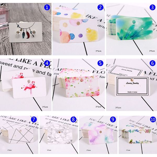100pcs earrings pack 3x5cm ear stud card jewelry display hang tag label printing n58f, Pink;blue
100pcs earrings pack 3x5cm ear stud card jewelry display hang tag label printing n58f, Pink;blue
