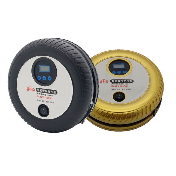 dc 12v 260psi auto electric air compressor 10a car inflatable pump led light digital display 100w portable air pump for car moto 
dc 12v 260psi auto electric air compressor 10a car inflatable pump led light digital display 100w portable air pump for car moto