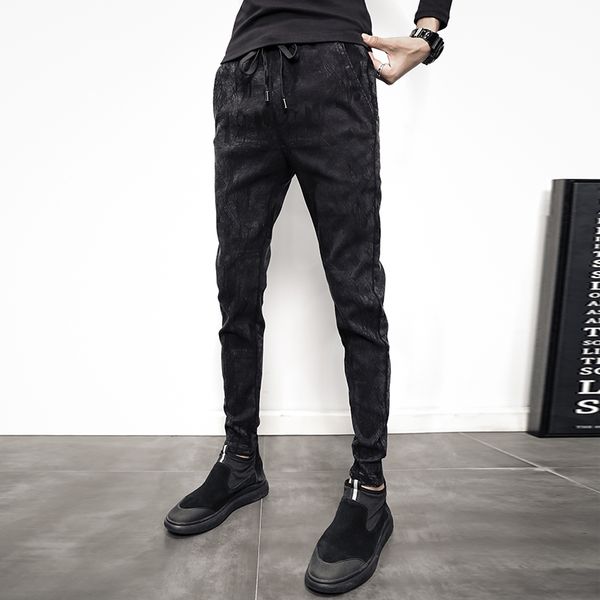 winter casual trousers men's fashion slim korean version of small feet pants beam feet sports harem pants men's thick trousers, Black
winter casual trousers men's fashion slim korean version of small feet pants beam feet sports harem pants men's thick trousers, Black