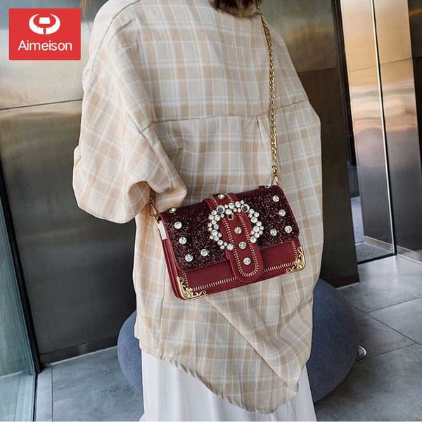 advanced sense new fashion rhinestone sequin small square chain strap single shoulder diagonal ladies hand bags
advanced sense new fashion rhinestone sequin small square chain strap single shoulder diagonal ladies hand bags