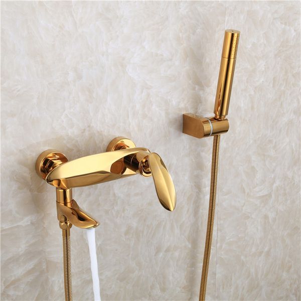 nordic brass gold bath shower and cold water tap titanium golden bathtub shower faucet set hanging wall mounted set
nordic brass gold bath shower and cold water tap titanium golden bathtub shower faucet set hanging wall mounted set