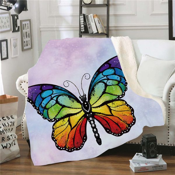 multifunctional home throw blanket butterfly print bedspread sheet blanket travel aircraft warm
multifunctional home throw blanket butterfly print bedspread sheet blanket travel aircraft warm