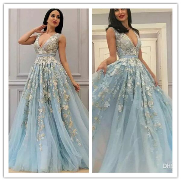 prom dresses with deep v neck lace appliques sash formal evening dress count train zipper cocktail party gowns custom made vestidos, Black
prom dresses with deep v neck lace appliques sash formal evening dress count train zipper cocktail party gowns custom made vestidos, Black