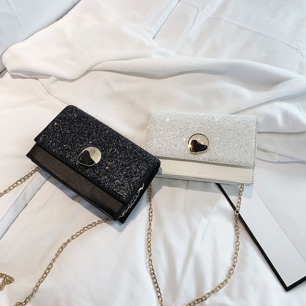 sequins mini chain messenger bag 2019 new sequins pu leather chain shoulder bag fashion simple cross body small flap bags a1
sequins mini chain messenger bag 2019 new sequins pu leather chain shoulder bag fashion simple cross body small flap bags a1