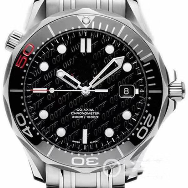 007 luxury mens watch ceramic bezel stainless steel mens designer watches james bond 300m diving stainless steel mens wristwatches, Slivery;brown
007 luxury mens watch ceramic bezel stainless steel mens designer watches james bond 300m diving stainless steel mens wristwatches, Slivery;brown