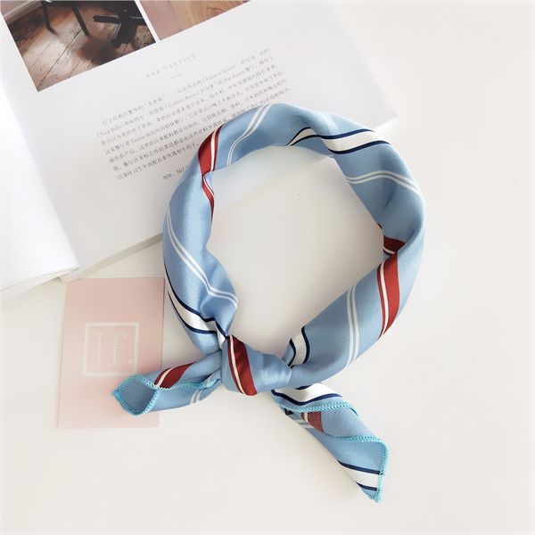 2020 square scarf hair tie band for business party women elegant small vintage skinny retro head neck silk satin scarf, Blue;gray
2020 square scarf hair tie band for business party women elegant small vintage skinny retro head neck silk satin scarf, Blue;gray