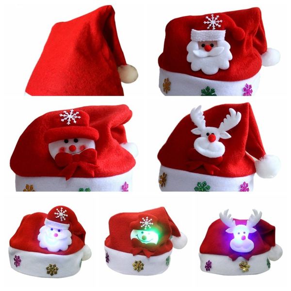 5pcs new fun christmas hats for child creative santa's red accessories decorations holiday party supplies hats
5pcs new fun christmas hats for child creative santa's red accessories decorations holiday party supplies hats