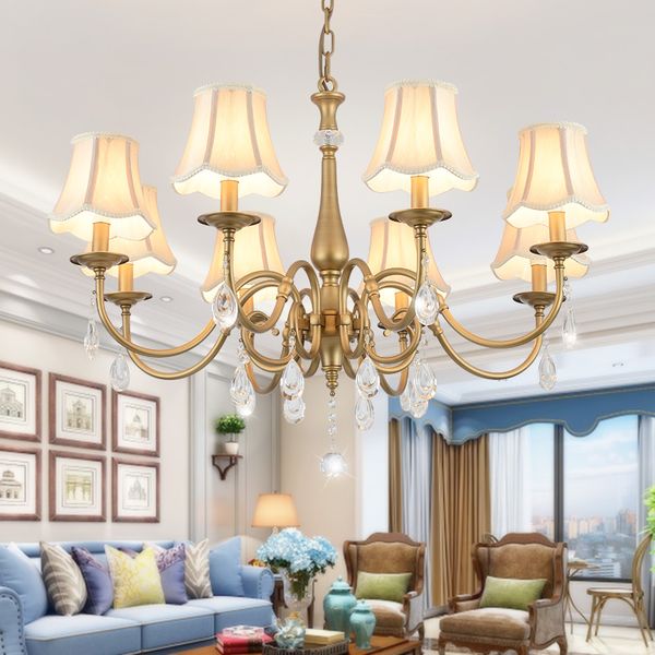 modern crystal chandeliers gold tradition suburb middle class home decoration lighting led indoor dining room living room lamp ac 90-260v
modern crystal chandeliers gold tradition suburb middle class home decoration lighting led indoor dining room living room lamp ac 90-260v