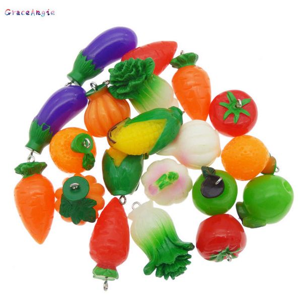 graceangie 10pcs/lot imitation 3d vegetables pendant corn cabochon keychain hanging charms accessory diy findings craft making, Bronze;silver
graceangie 10pcs/lot imitation 3d vegetables pendant corn cabochon keychain hanging charms accessory diy findings craft making, Bronze;silver