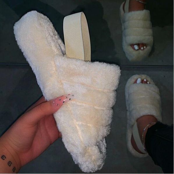 women spring plush slippers 2020 ms flat bottom antiskid indoor all-around comfortable sandals outdoor leisure women's, Black
women spring plush slippers 2020 ms flat bottom antiskid indoor all-around comfortable sandals outdoor leisure women's, Black