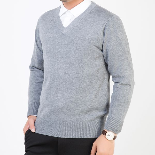 2019 new fashion brand sweaters men pullover solid color slim fit jumpers knitred v neck autumn korean style casual men clothes, White;black
2019 new fashion brand sweaters men pullover solid color slim fit jumpers knitred v neck autumn korean style casual men clothes, White;black