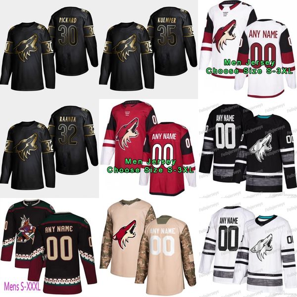 30 Cal Pickard 2019 Golden Edition Arizona Coyotes 35 Darcy Kuemper 32 Antti Raanta Alex Galchenyuk Christian Dvorak Hockey Jersey
30 Cal Pickard 2019 Golden Edition Arizona Coyotes 35 Darcy Kuemper 32 Antti Raanta Alex Galchenyuk Christian Dvorak Hockey Jersey
