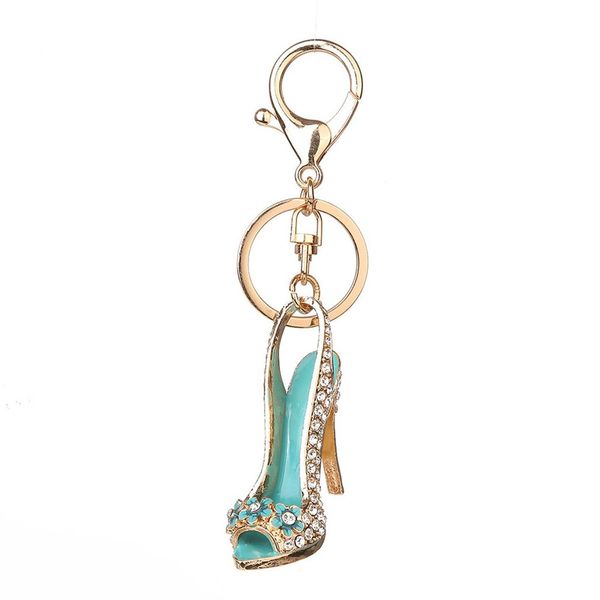 cute high-heeled shoes keychain rhinestone zinc alloy key chain pendant metal accessory hanging ornaments fashion, Silver
cute high-heeled shoes keychain rhinestone zinc alloy key chain pendant metal accessory hanging ornaments fashion, Silver
