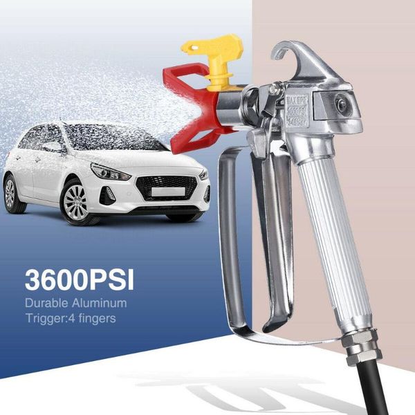 3600psi безвоздушного распылителя пистолет иглы прочный регулятор gauge + опрыскиватель gun 517 наконечник сопла адаптер пневматическое расп
3600psi безвоздушного распылителя пистолет иглы прочный регулятор gauge + опрыскиватель gun 517 наконечник сопла адаптер пневматическое расп