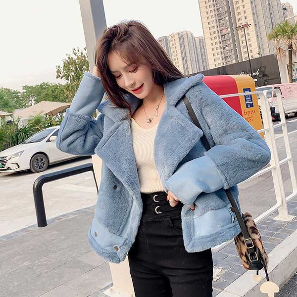 lambskin girl short winter fur coat fashion slim fit warm temperament faux fur coat suit collar warm female winter jacket76, Black
lambskin girl short winter fur coat fashion slim fit warm temperament faux fur coat suit collar warm female winter jacket76, Black