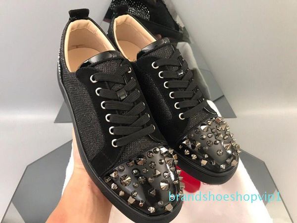 perfect official quality red bottom shoes for womens men fashion luxury trainer shoes studs&strass toecap outdoor fashion paris walking, Black
perfect official quality red bottom shoes for womens men fashion luxury trainer shoes studs&strass toecap outdoor fashion paris walking, Black