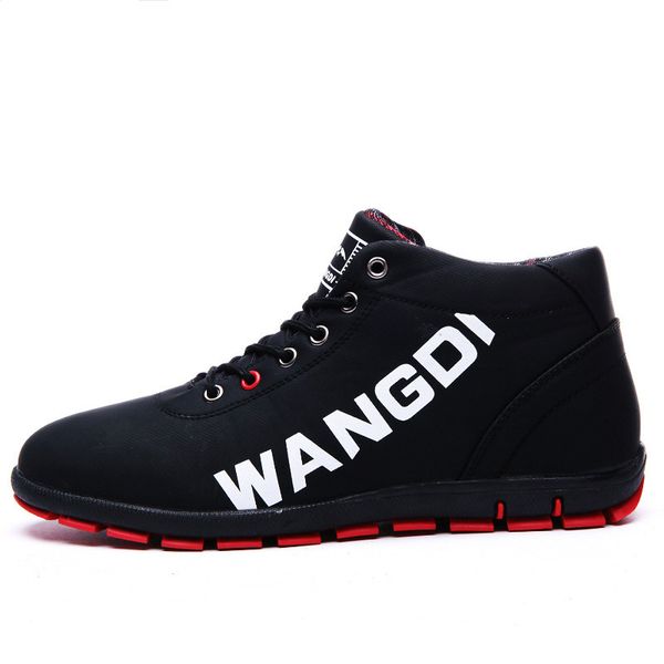 men boots winter botas masculina 2018 fashion pu warm plus cotton ankle boots autumn winter boots men shoes men size 39-44, Black
men boots winter botas masculina 2018 fashion pu warm plus cotton ankle boots autumn winter boots men shoes men size 39-44, Black